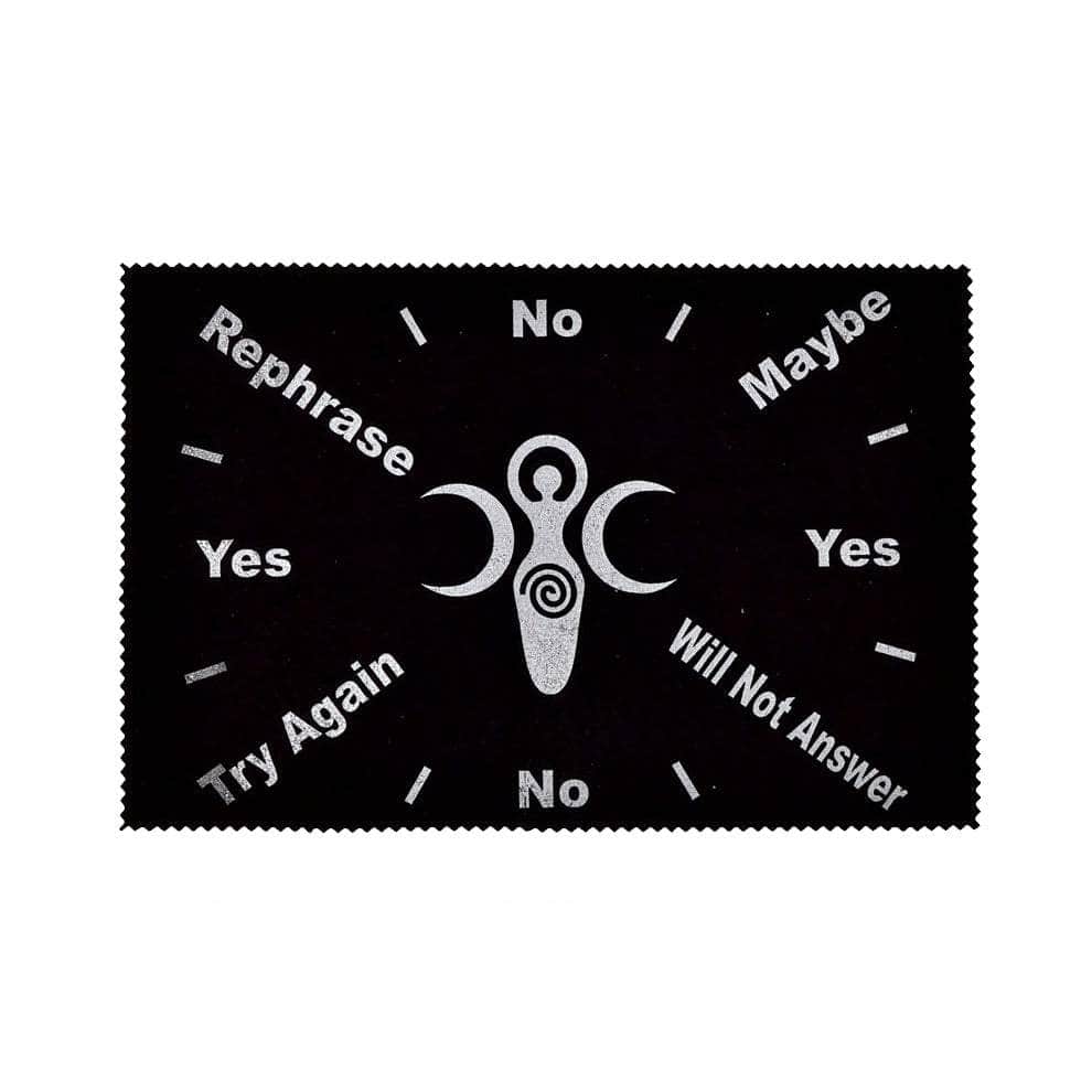 The Witches Sage LLC Sacred Geometry Mat Pendulum Mat: Goddess Pendulum Mat: Goddess