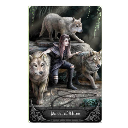 The Witches Sage LLC Tarot Cards Anne Stokes Gothic Oracle Deck Anne Stokes Gothic Oracle Deck