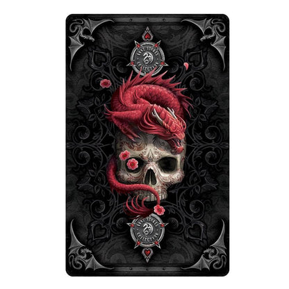 The Witches Sage LLC Tarot Cards Anne Stokes Gothic Oracle Deck Anne Stokes Gothic Oracle Deck