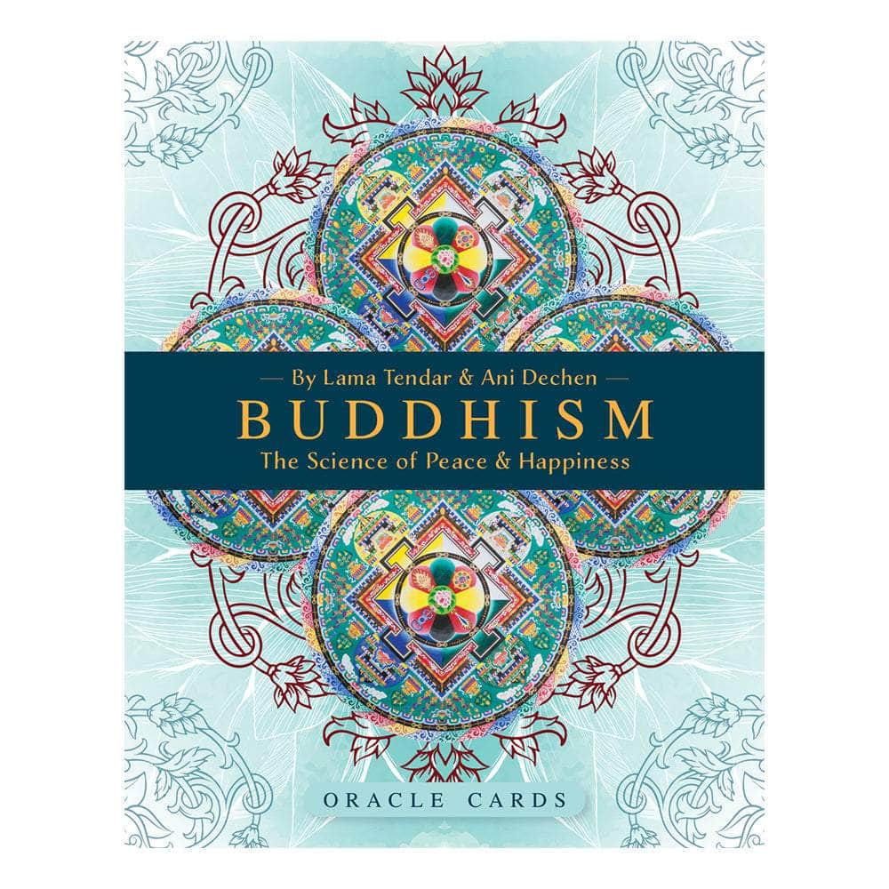 The Witches Sage LLC Tarot Cards Buddhism Oracle Cards: The Science of Peace & Happiness Buddhism Oracle Cards: The Science of Peace & Happiness