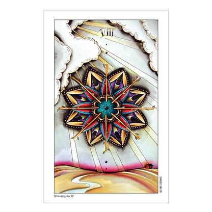 The Witches Sage LLC Tarot Cards Eight Coins' Tattoo Tarot Eight Coins' Tattoo Tarot