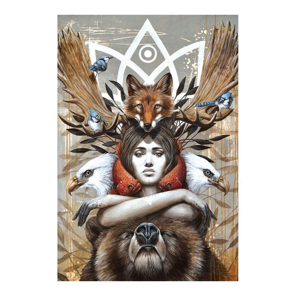 The Witches Sage LLC Tarot Cards Medicine Heart Oracle Pocket Panda Edition Medicine Heart Oracle Pocket Panda Edition
