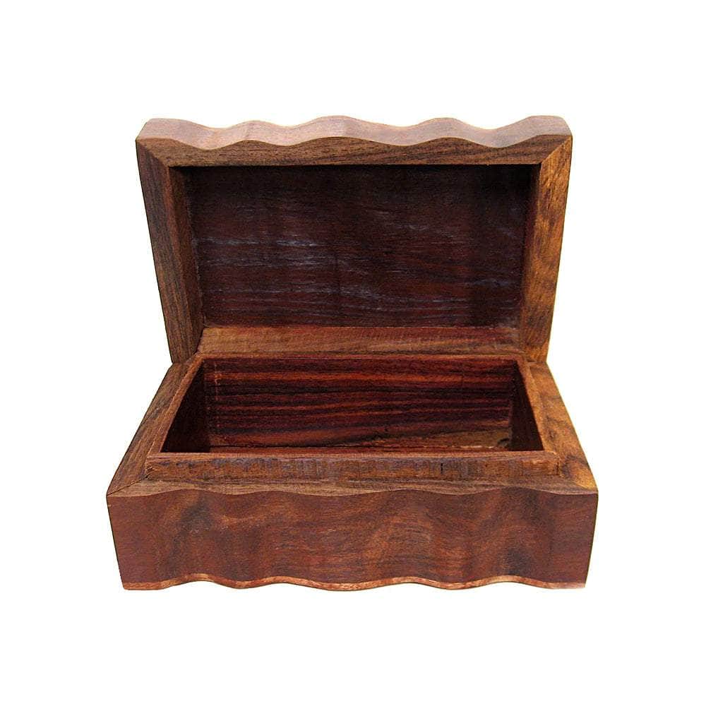 The Witches Sage LLC Wood Box Tree of Life Carved Wood Box 4" x 6" Tree of Life Carved Wood Box 4" x 6"