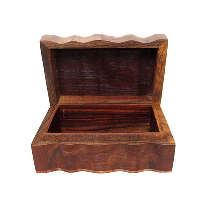 The Witches Sage LLC Wood Box Tree of Life Carved Wood Box 4" x 6" Tree of Life Carved Wood Box 4" x 6"