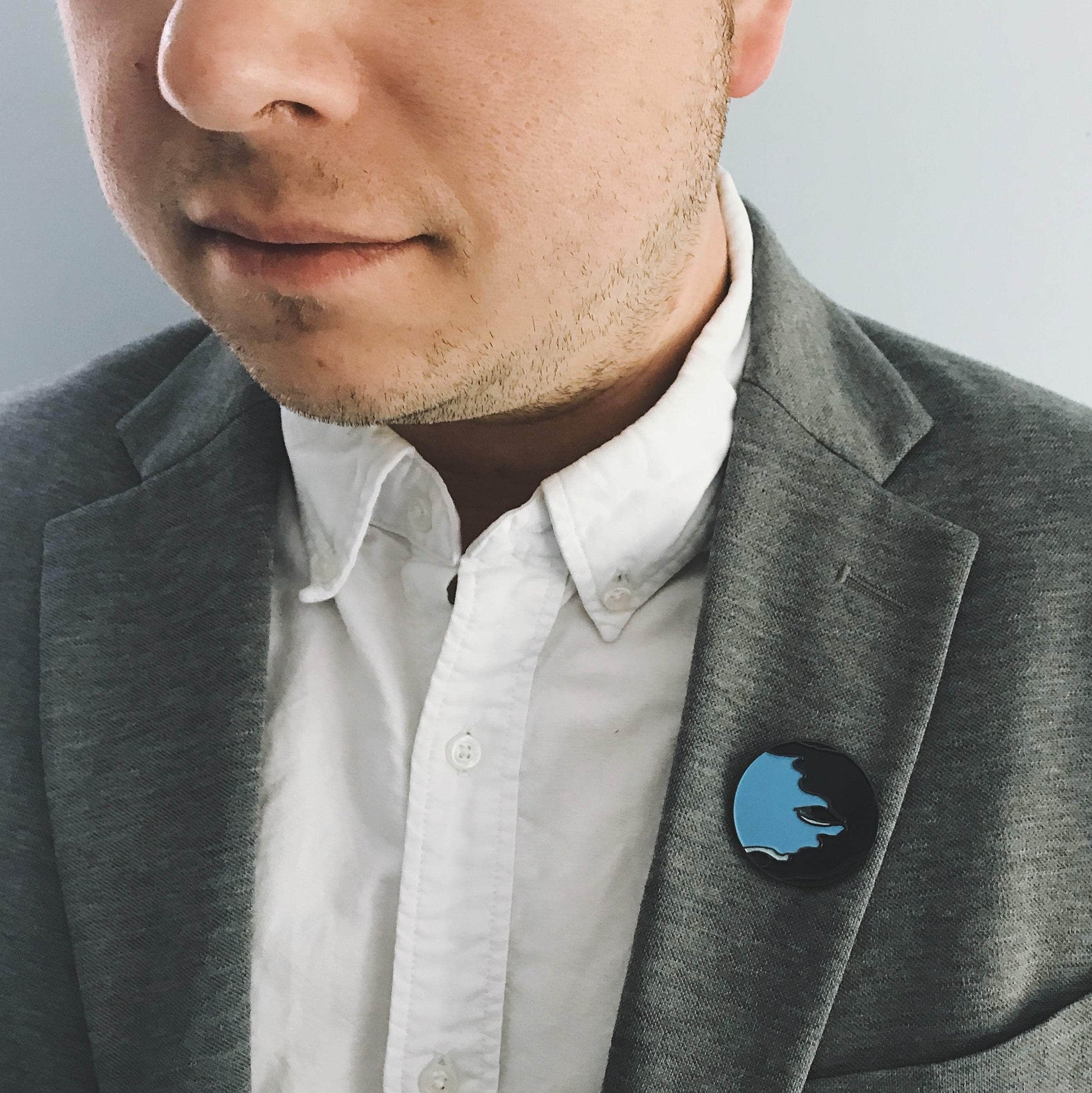 Yugen Handmade Enamel Pin Neptune Enamel Pin Neptune Enamel Pin