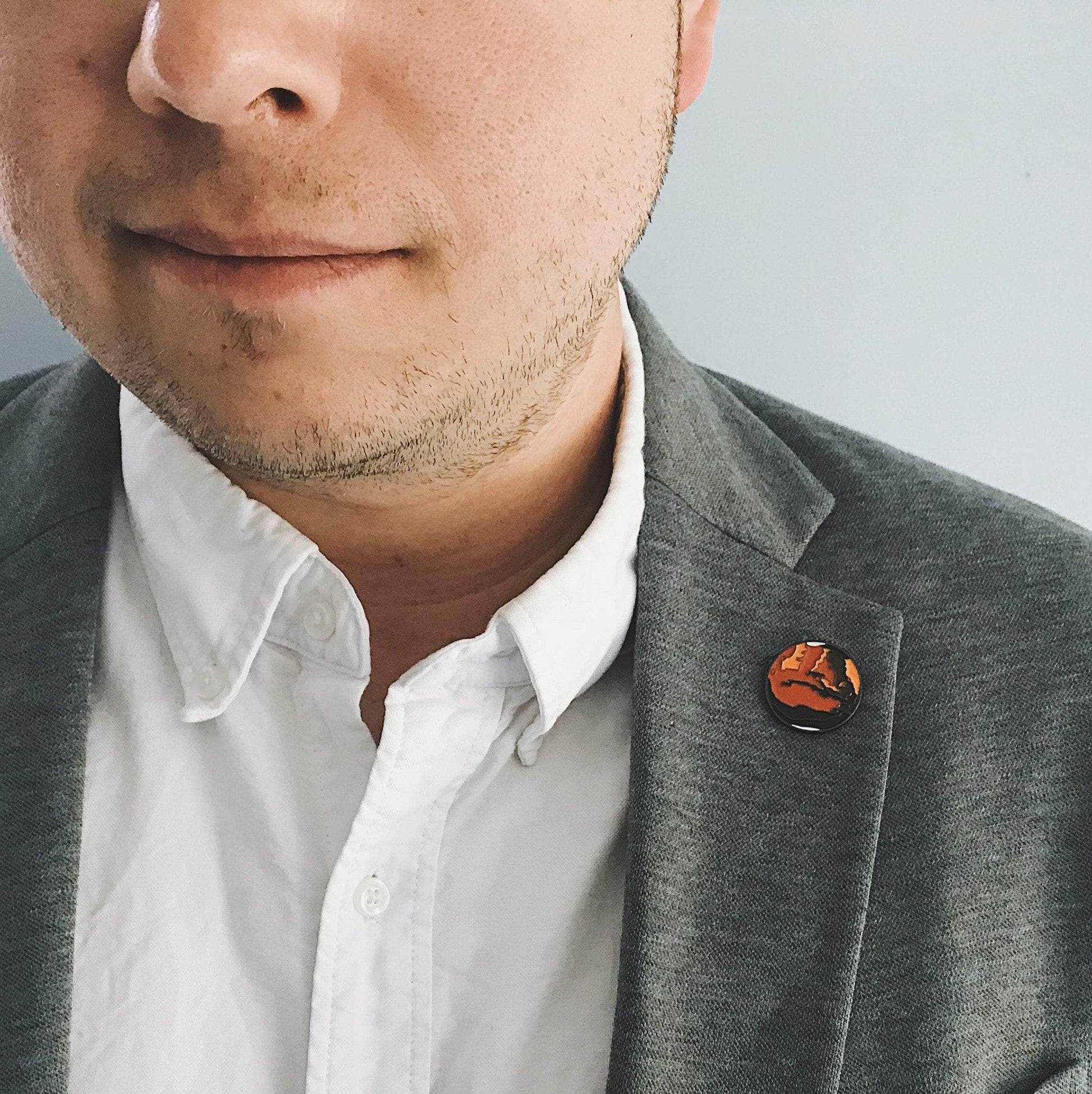 Yugen Handmade Enamel Pin Solar System Planet Enamel Pin Set of 9 Solar System Planet Enamel Pin Set of 9