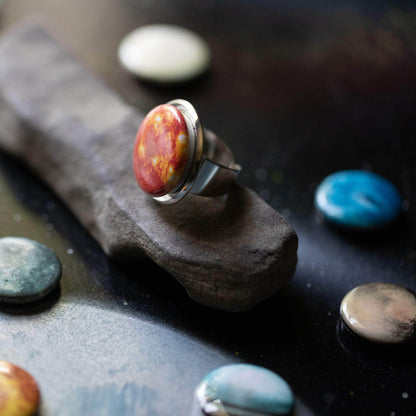 Yugen Handmade Ring Interchangeable Solar System Ring Interchangeable Solar System Ring